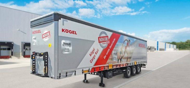 Kögel präsentiert Cargo Rail der NOVUM-Generation
