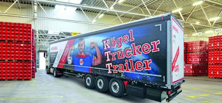 Kögel zeigt auf der transport logistic eine weitere Variante des Kögel Trucker Trailer