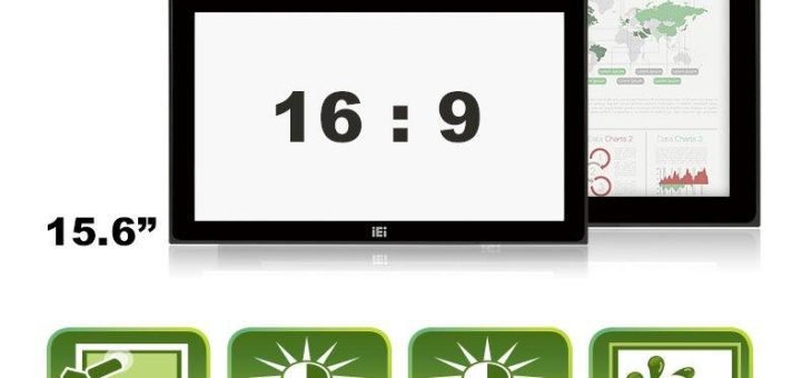 Industrielle Breitbildmonitore im 16:9 Format