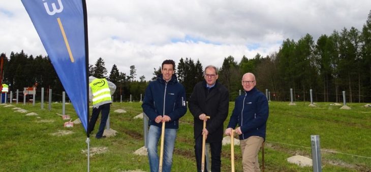 Spatenstich für zweiten Solarpark in Leibertingen