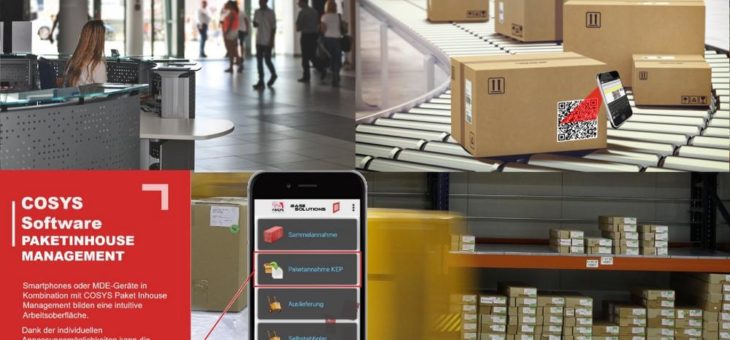Hauspostverteilung | Wie funktioniert Paket Management Inhouse mit COSYS Software