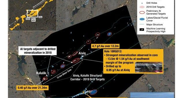 Auryn startet Kernbohrungen auf Committee Bay Gold-Projekt