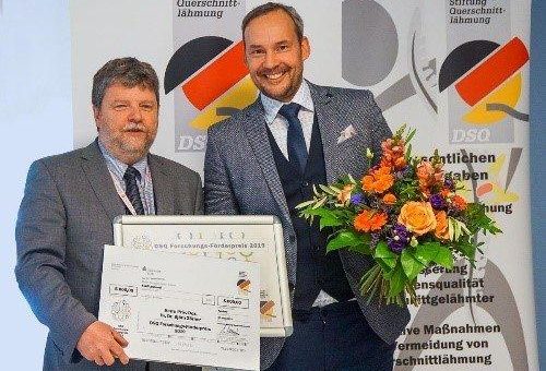 Deutsche Stiftung Querschnittlähmung verleiht Forschungs-Förderpreis 2019 an Dr. Dr. Björn Zörner