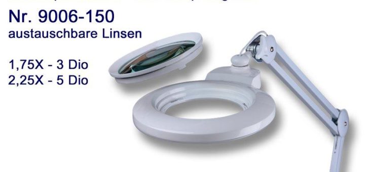METOLIGHT Lupenleuchte 9006-127mm
