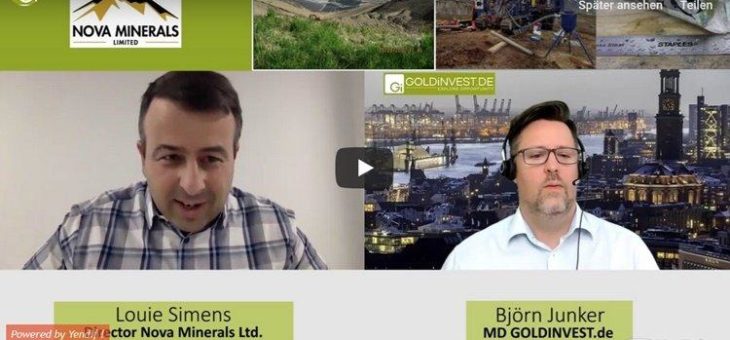 Nova Minerals: „Das Goldprojekt Estelle hat gewaltige Ausmaße“