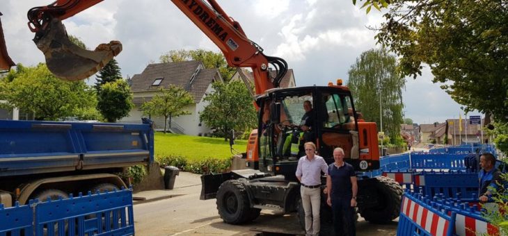 PEKA in Ottersweier arbeitet nach guten Erfahrungen mit 2 HYDREMA-Bagger