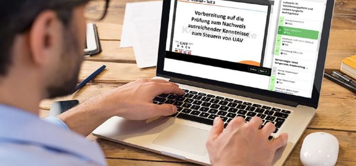 ONLINE-Prüfung für gewerbliche Drohnenpiloten jetzt bei Kopter-Profi möglich