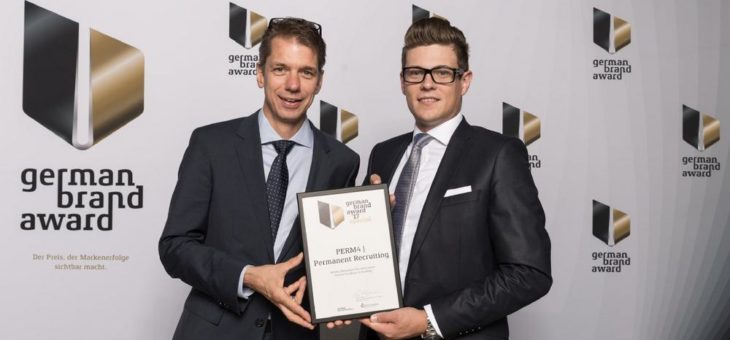 PERM4 | Permanent Recruiting beim German Brand Award ausgezeichnet