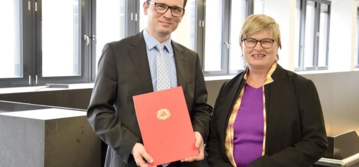 Dr.-Ing. Daniel Ufermann-Wallmeier ist neuer Professor für Baustofftechnologie an der Hochschule Bremen