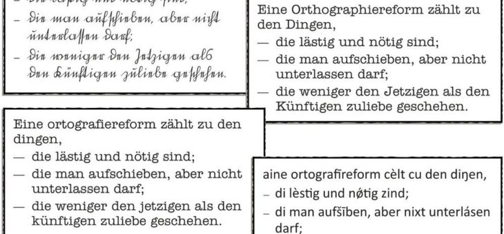 Der Bund für vereinfachte rechtschreibung stellt sich vor