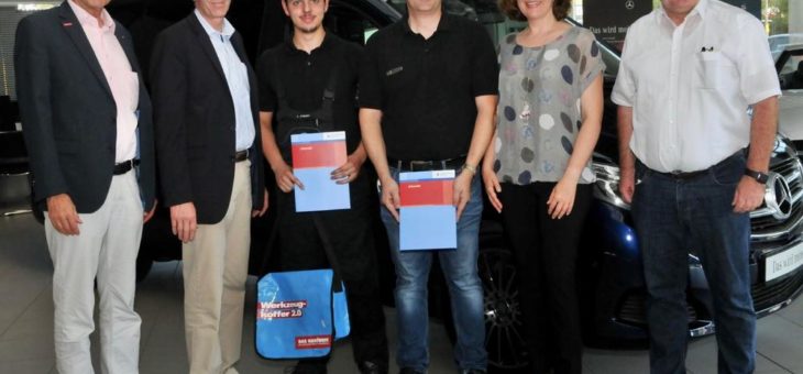 Leon Pfister ist Lehrling des Monats August 2018