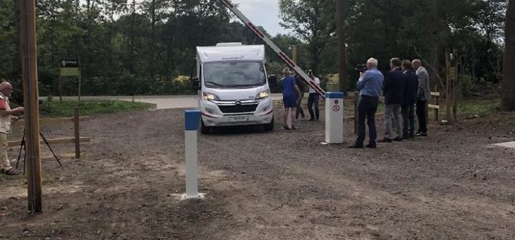 CamperClean liefert hochmoderne Schrankenanlage