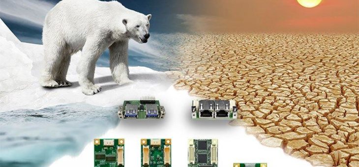 Mini PCie Karten mit erweitertem Temperaturbereich