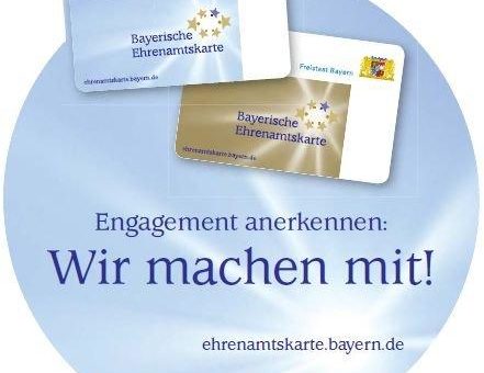 SiLight e.K. ist Akzeptanzstelle der Bayerischen Ehrenamtskarte