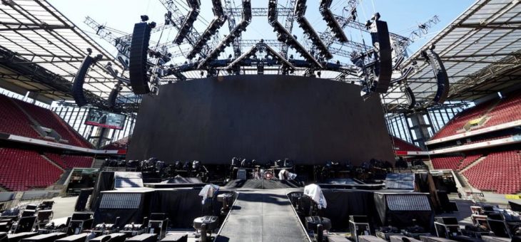 Muse mit Stageco auf spektakulärer Europa-Tour