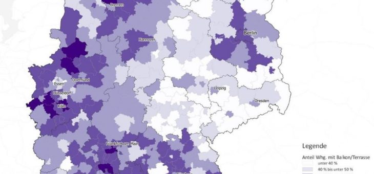 Wo in Deutschland Urlaub auf Balkonien möglich ist