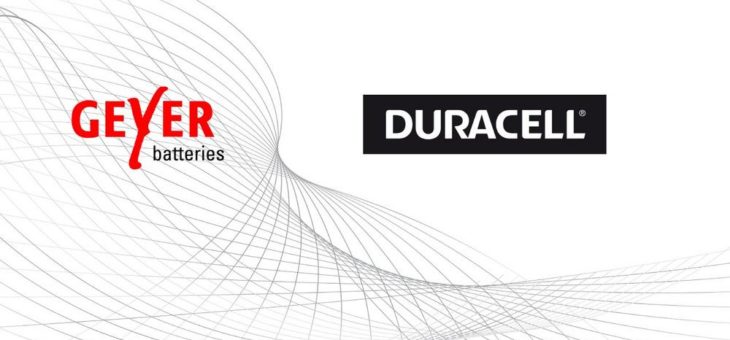 GEYER electronic wird Master Distributor von DURACELL