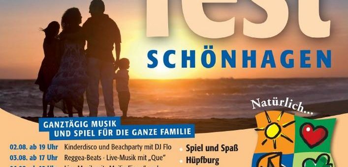 Ostsee, Sonne, 24 Grad – Ostseebad Schönhagen feiert größtes Strandfest