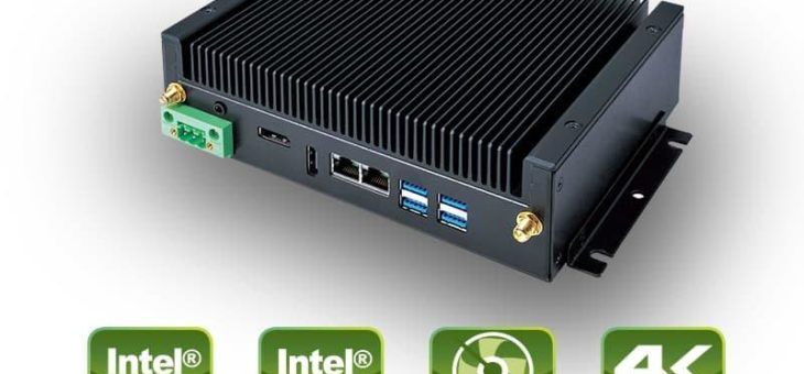 Lüfterloser Embedded PC mit Core-I CPUs