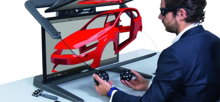 Der VR PluraView Monitor von Schneider Digital revolutioniert das Arbeiten in „3D-CAD“