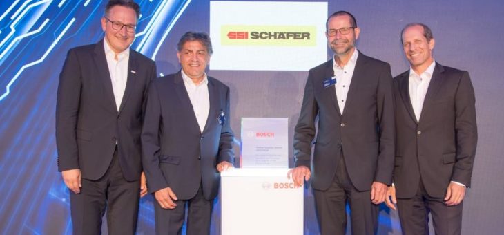 SSI Schäfer erhält den „Bosch Global Supplier Award 2019“