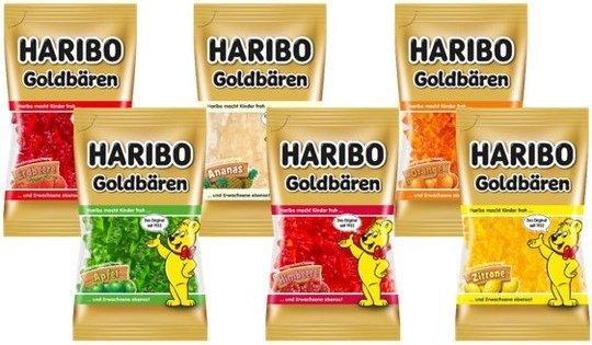 HARIBO Goldbären: Lieblingssorten einzeln naschen – für kurze Zeit