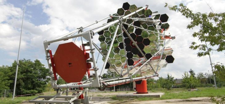 Schwingungsanalyse an Teleskop-Konstruktion