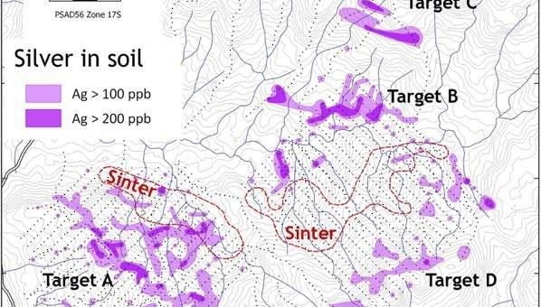 Aurania skizziert Bohrziele bei Yawi