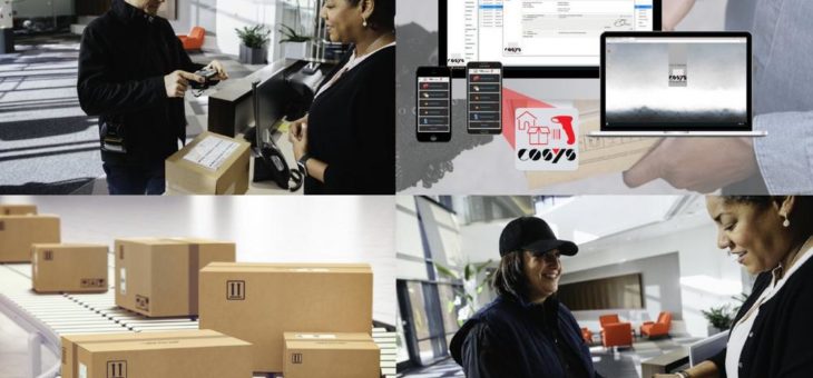 Paket- und Hauspostverteilung im Unternehmen mit COSYS