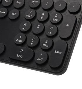 Tastatur „KC-500“ im Retro-Look