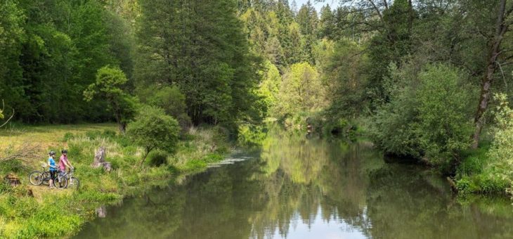 Radeln auf der Bayerischen Eisenstraße