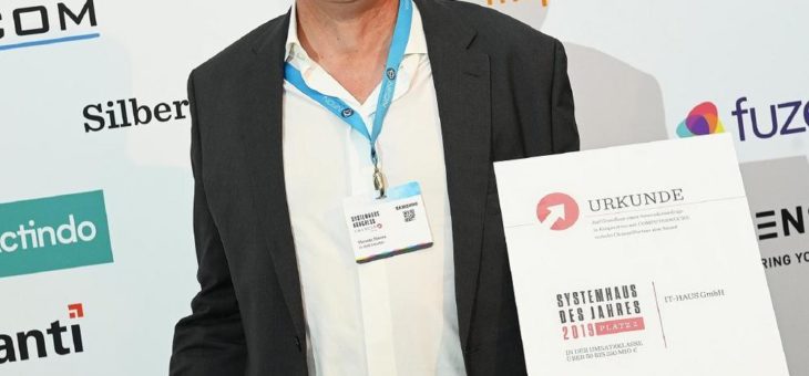 Die IT-HAUS GmbH erhält erneute Auszeichnung bei der Verleihung zum Besten Systemhaus 2019