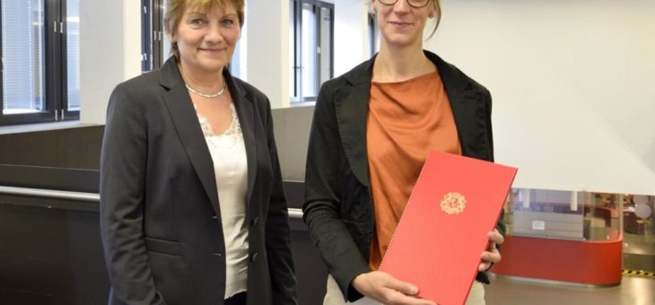 Dr. Annika Maschwitz ist neue Professorin für das Fachgebiet „Lebenslanges Lernen“