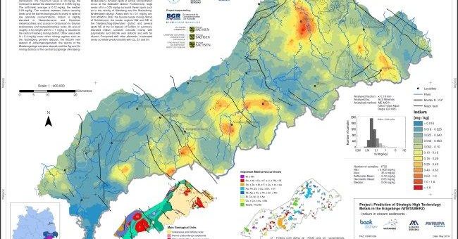 WISTAMERZ-Webseite ist online – Neue Daten zur Rohstoffperspektivität des Erzgebirges verfügbar