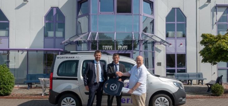 WORTMANN AG übergibt Mercedes Citan an den Juli-Gewinner