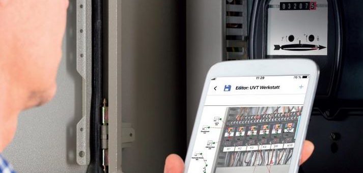 epINSTROM 2.0 – mobile App zum Erfassen von Bestandsanlagen auf Baustellen auf der efa 2019