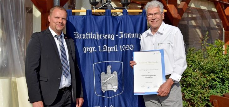 Höchste Auszeichnung im Handwerk