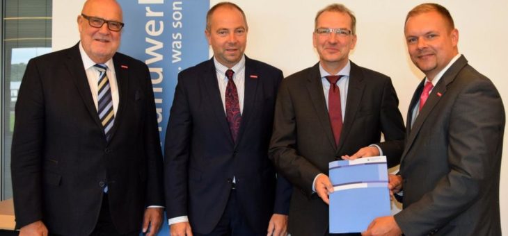 Arbeitstreffen des Handwerkskammertages des Landes Brandenburg: Unternehmensnachfolgen noch gezielter fördern