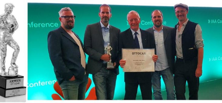 Erneut Filmpreis „OttoCar“ für das Institut für Zweiradsicherheit (ifz)