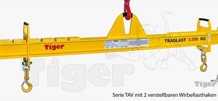 Verstellbare Tiger® Balken-Traversen der Serien TAV