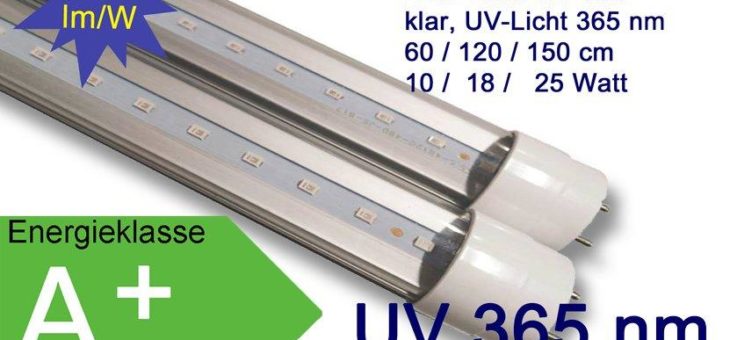 LED UV Licht zur Härtung und Polymerisation von UV-sensiblen Produkten