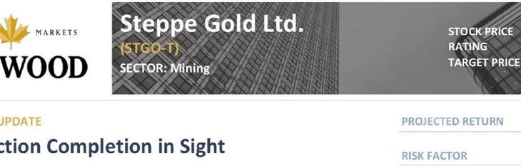 Steppe Gold – Produktion ab Q3-2019 – Haywood rät zum Kauf!