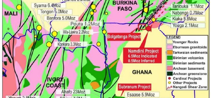 Viel versprechende First-Pass-Goldergebnisse in Ndongo
