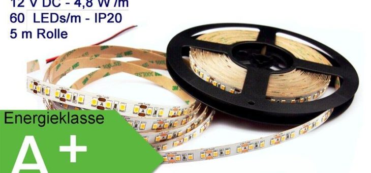 LED Streifen für indirekte Beleuchtung, Akzentbeleuchtung oder zur individuellen Lichtgestaltung