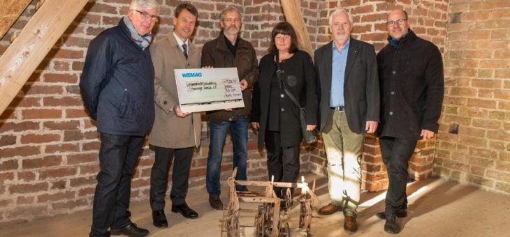 Jesendorf bekommt wieder eine Kirchturmuhr