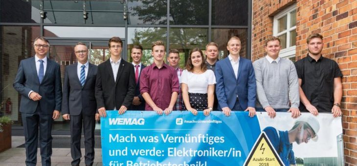 Ausbildungsstart bei der WEMAG