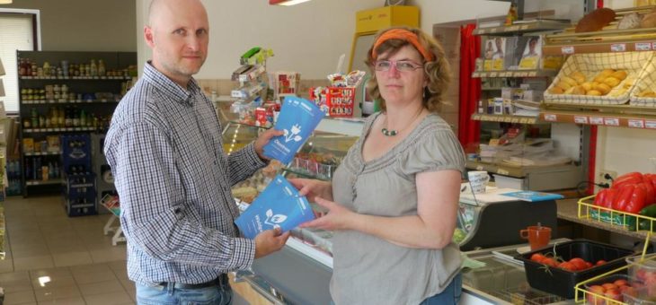 WEMAG richtet Servicestation im Warnower Dorfladen ein