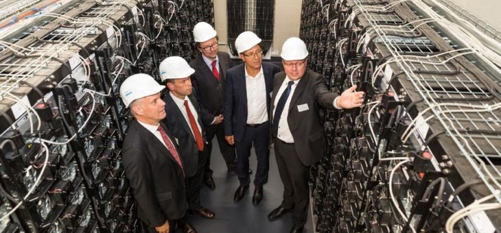 Zweites WEMAG-Batteriespeicherkraftwerk geht in Schwerin ans Netz