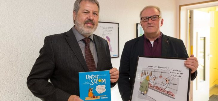 Energiegeladene Witze verkürzen Wartezeit