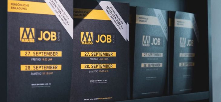 Über 260 Besucher bei den Mauss Job Days – Mauss-interne Job-Messe in Erlanger war ein voller Erfolg